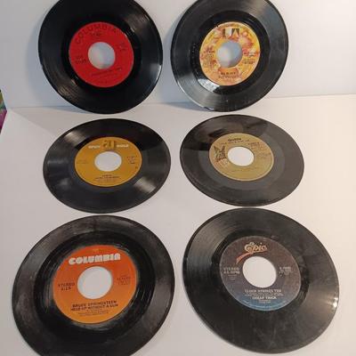 Collection of 45 Records - Eagles - Queen - Cheap Trick - Bruce Springsteen & more