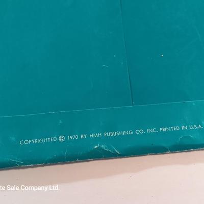 Complete 12-month 1971 Playboy Playmate calendar with paper cover