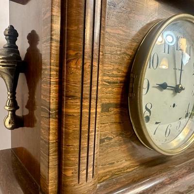 Antique 1920's Seth Thomas Red Adamantine Mantle Clock