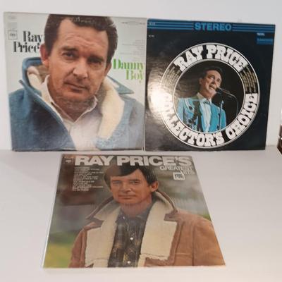 Ray Price Records LP's - Danny Boy - Collector's choice - Greatest Hits