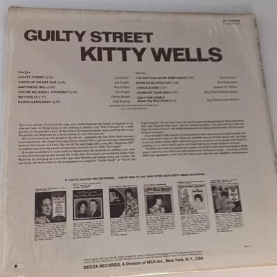 Three records Lp's Kitty Wells - Pure Prairie league - and Roy Rogers