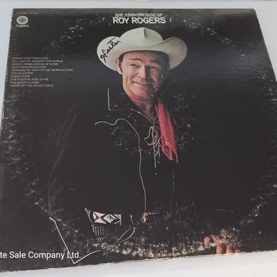 Three records Lp's Kitty Wells - Pure Prairie league - and Roy Rogers