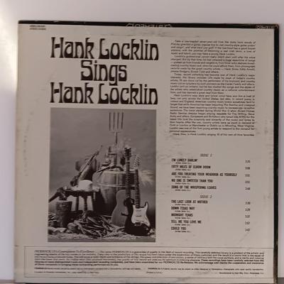 Three records Lp's - Hank Locklin Sings - Roger Miller - Merle Haggard