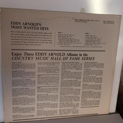Four Eddy Arnold records Lp's - More - Sings them Again - That's how much I love you - Eddy's songs