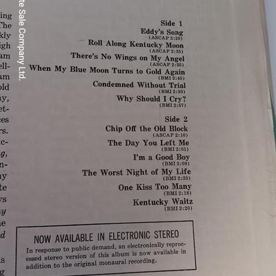 Four Eddy Arnold records Lp's - More - Sings them Again - That's how much I love you - Eddy's songs