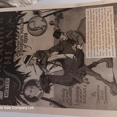 Great collection of vintage Music books - Sheet music - Song books
