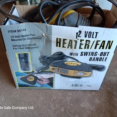 Wintertime Automotive must haves - Jumper cables - Work light - and AC powered heater