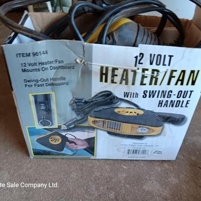 Wintertime Automotive must haves - Jumper cables - Work light - and AC powered heater