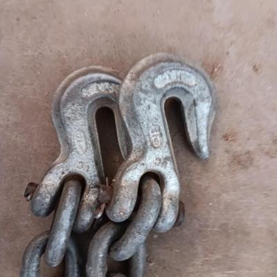 Tow Chain with two steel hooks