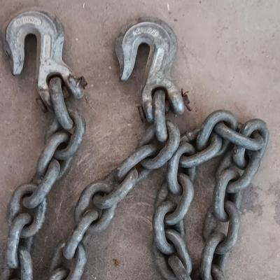 Tow Chain with two steel hooks