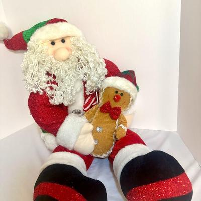 Regency International 38" Glitzy Sitting Santa