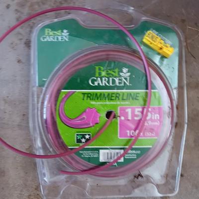 Homelite gas weed eater weed trimmer with string 15" Dual cut
