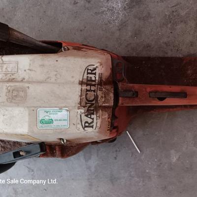 Husqvarna rancher 20" Chain saw
