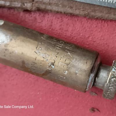 Collectible vintage small tools with antique drill - small plainer -