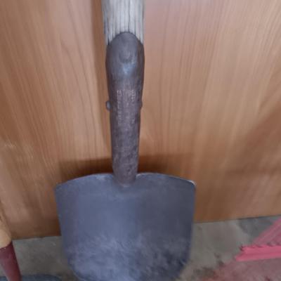 Yard and garden tools - weed sprayer - rake - hoe and shovel