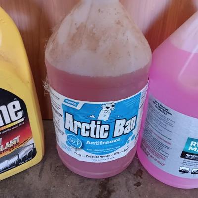 Antifreeze - Artic blast and RV& Marine Antifreeze