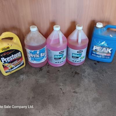 Antifreeze - Artic blast and RV& Marine Antifreeze
