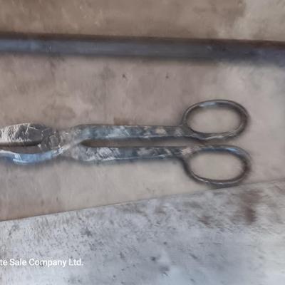 Sledgehammer - crowbar - large sheers- and a hand saw