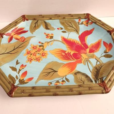 Lot #67  Gorgeous Large Raymond Waites Serving Platter