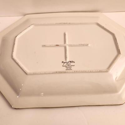 Lot #67  Gorgeous Large Raymond Waites Serving Platter