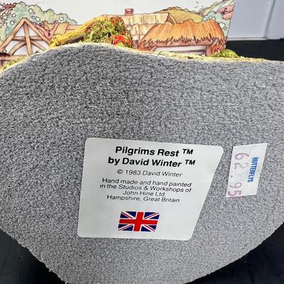 David White Pilgrams rest Box COA