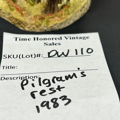 David White Pilgrams rest Box COA
