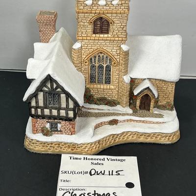 David White Christmas Carol Cottage