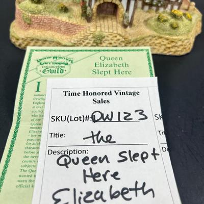 David White Queen Elizabeth Slept here