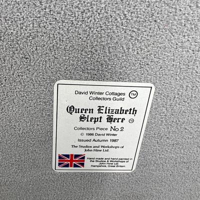 David White Queen Elizabeth Slept here