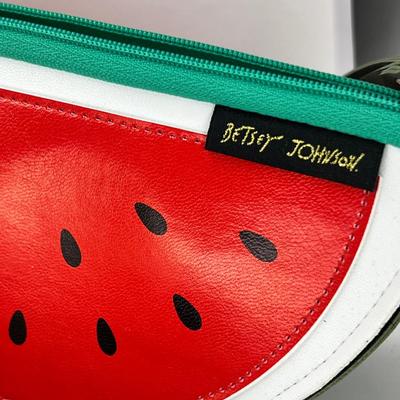 Betsey Johnson Watermelon bag costume jewelry