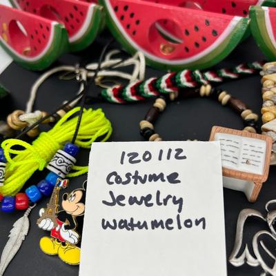 Betsey Johnson Watermelon bag costume jewelry