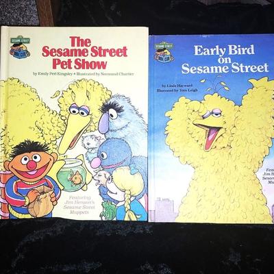 CHILDRENS SESAME STREET BOOKS