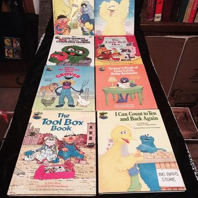 CHILDRENS SESAME STREET BOOKS