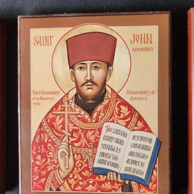 Trio of Saints Icons