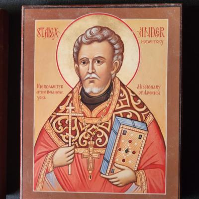 Trio of Saints Icons