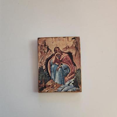 Icon of the Sleeping Saint Plus Three More Icons