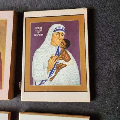 Icons of Saint Mother Teresa of Calcutta and Two More