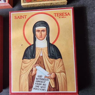 Icons of St. Athanasius, St. Teresa and Two More