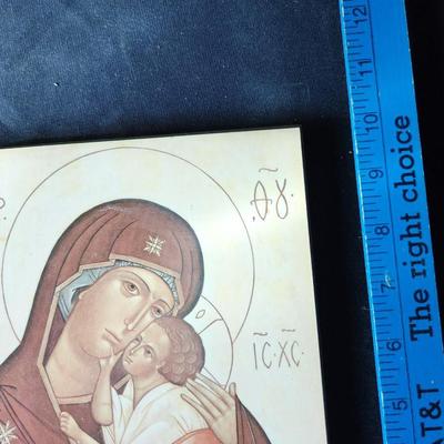 Icons of Christ the King & Madonna with Child