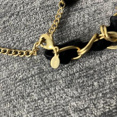 Black & Gold Chicos Statement Necklace