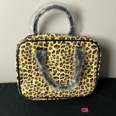 Leopard Print Jewelry Bag