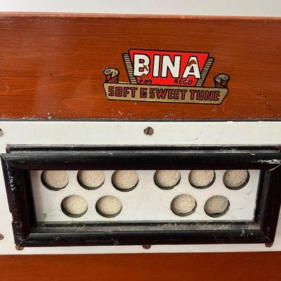 Bina Professional 9 Stopper Harmonium