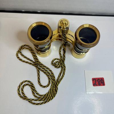 Gold & Black Opera Binoculars