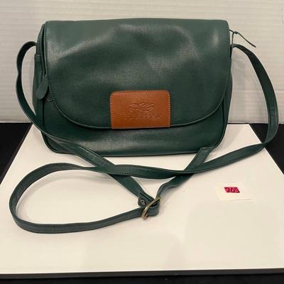 Perry Ellis America Green Purse with Wallet