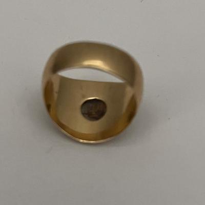 Gold Harley-Davidson Ring - Size 10