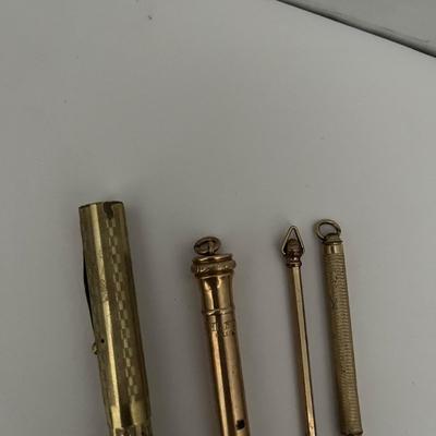 Gold Calligraphy Pen Set