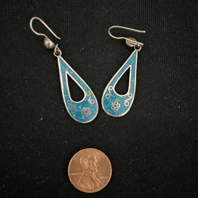 3 Pair of Turquoise Earrings