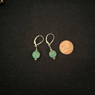 3 Pair of Turquoise Earrings