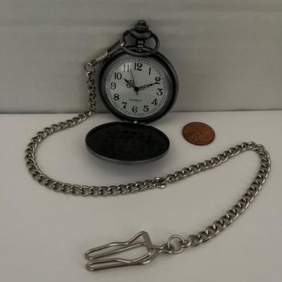 Money Clip and Pocket Watch
