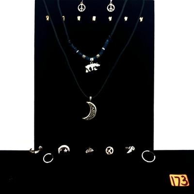 Bear, Moon, & Peace Jewelry Assortment
